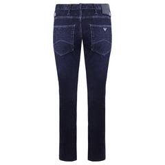 Emporio Armani J06 Slim Fit Mens Velvet Trousers