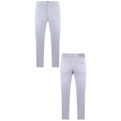 Emporio Armani J28 Skinny Fit Regular Waist Womens Trousers