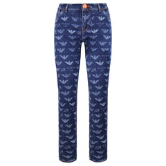 Emporio Armani Womens Mid Rise Skinny Womens Trousers