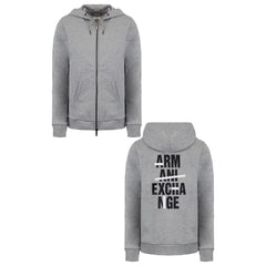 Armani Exchange Mens Grey Track Jacket