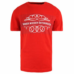 Puma Austria Osterreich Kids Red Football Top