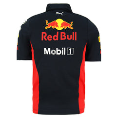 Puma x Aston Martin Red Bull Racing Kids Navy Polo Shirt