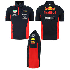 Puma x Aston Martin Red Bull Racing Kids Navy Polo Shirt