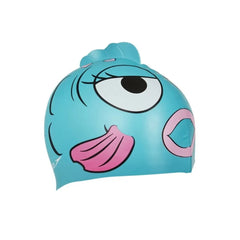 Speedo Sea Squad Character Kids Blue Printed Silicone Swimming Cap