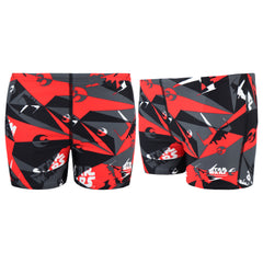 Speedo All Over Print Star Wars Kids Black/Red Jammers