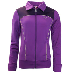 Puma Logo Womens Purple Tracksuit