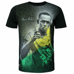 Puma Usain Bolt Graphic Mens Black T-Shirt