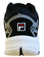 Fila Secect Low Black White Lace Up Mens Trainers 1010728 12S