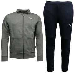 Puma Style Mens Grey/Navy Tracksuit