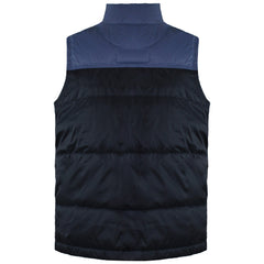 Timberland Logo Mens Navy Padded Gilet