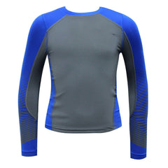 Under Armour Logo Kids Grey Compression Top