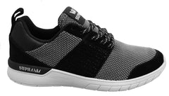 Supra Scissor Mens Black/Grey Running Shoes