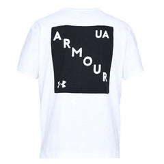 Under Armour Logo Mens White T-Shirt
