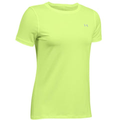 Under Armour Heatgear Womens Yellow T-Shirt