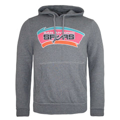 Mitchell & Ness Mens San Antonio Spurs Mens Grey Hoodie