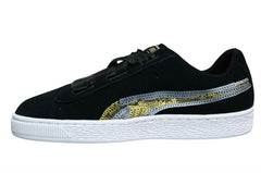 Puma Suede Heart Trailblazer SQN Junior Black Trainers