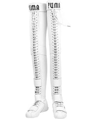 Puma x Rihanna Fenty Over The Knee Womens White Boots