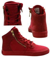 Supra Cuttler Mid Womens Red Trainers