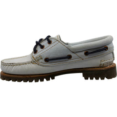 Timberland Heritage Womens White Boat Shoes