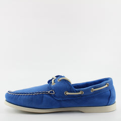 Timberland Cedar Bay Mens Blue Boat Shoes
