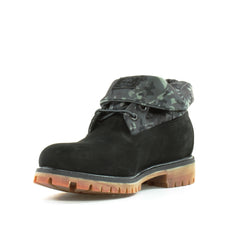 Timberland Roll-Top Mens Black Boots