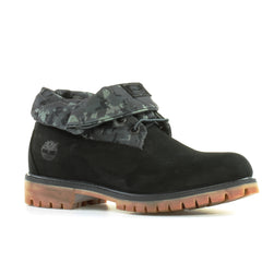 Timberland Roll-Top Mens Black Boots