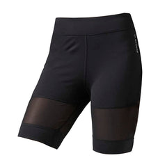 Reebok MEsh Panel Womens Black Cycling Shorts