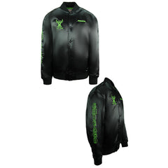 Mitchell & Ness NBA Chicago Bulls Windy City Sating Bomber Jacket BA54AW CBU K BSG
