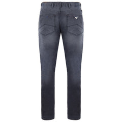 Armani Jeans Slim Fit Mens Black Denim
