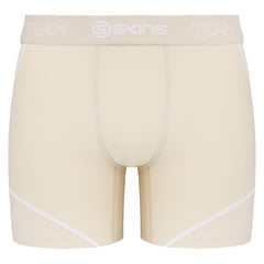 Skins DNAmic Mens Natural Beige Compression Shorts