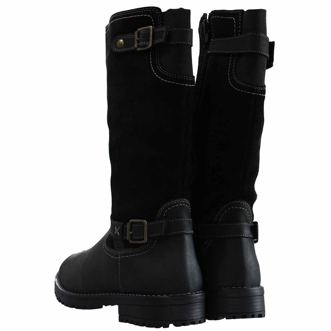 Hush Puppies Custom Mens Black Boots Sport It First