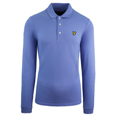 Lyle & Scott Plain Mens Blue Polo Shirt