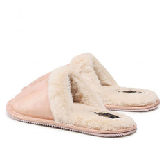 Ralph Lauren Pink Metallic Summit Scuff II Womens Pink Slippers