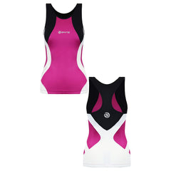 Skins Triathlon Womens Pink Compression Vest