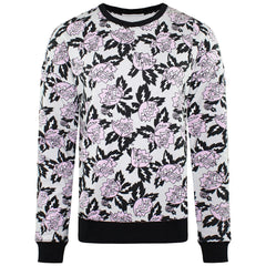 Vans Off The Wall Flower Print Womens Pink/Black Sweater