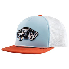 Vans Off The Wall Logo Mens Blue/White Cap