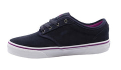 Vans Off The Wall Atwood Kids Navy Plimsolls