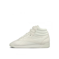 Reebok Freestyle Hi x Face Stockholm 35 Womens White Trainers