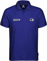 Starter Falcon Mens Blue Polo Shirt
