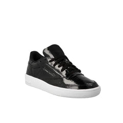 Reebok Club C85 Patent Womens Black Trainers