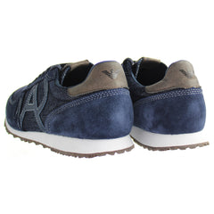 Armani Jeans Denim Blue Mens Trainers