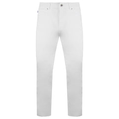 Armani Jeans J45 Slim Fit Mens White Denim