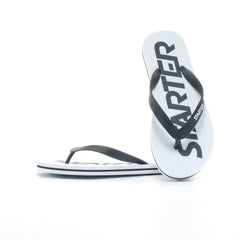 Starter Phoenix Mens White/Navy Flip-Flops