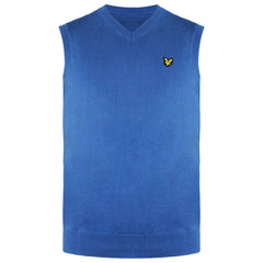 Lyle & Scott Golf Mens Blue Vest