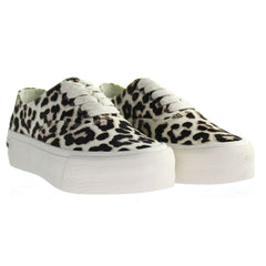 Seavees Legend Platform Mulholland Womens Leopard Shoes
