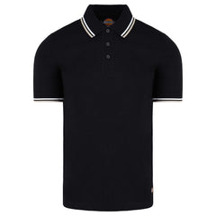 Dickies Riverton Mens Black Polo Shirt