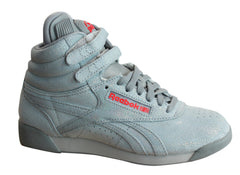 Reebok F/S Pump Womens Grey Hi Trainers