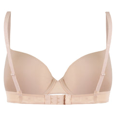 Wonderbra 2-Pack Womens Black/Beige T-Shirt Push-Up Bra