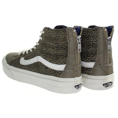 Vans SK8-Hi Slim Zip Womens Brown Plimsolls