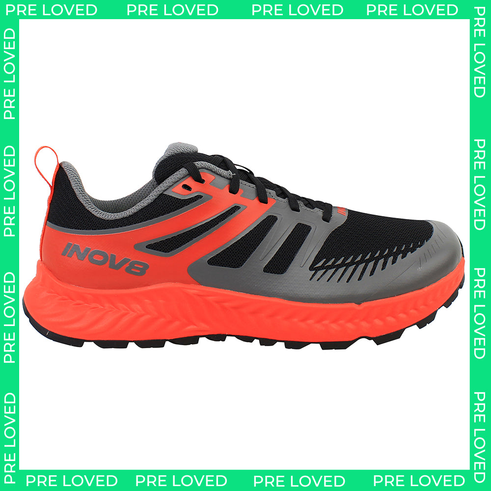 Inov-8 Trailfly Mens Black/Fiery Red Running Shoes NO BOX